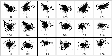 PS Splatter Brushes - Schematic