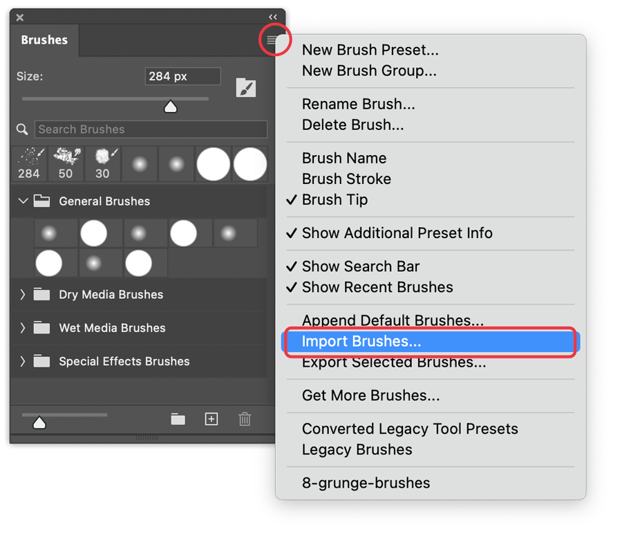 How to Install Brushes in Photoshop