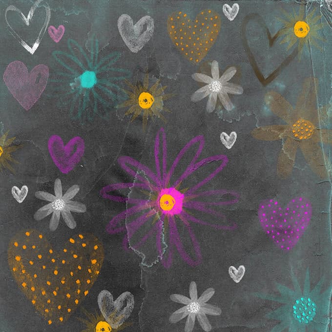 Hearts and Flowers by Pfefferminzchen