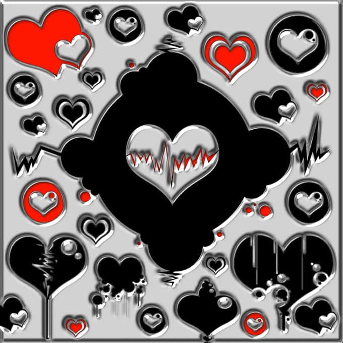 Baloon Heart Brushes by Daniel Jordanov