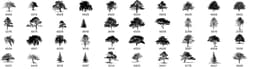 40 Tree Photoshop Brushes - Free ABR Download | MyPhotoshopBrushes