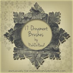 30 Baroque Ornaments Brushes - Free ABR Download | MyPhotoshopBrushes