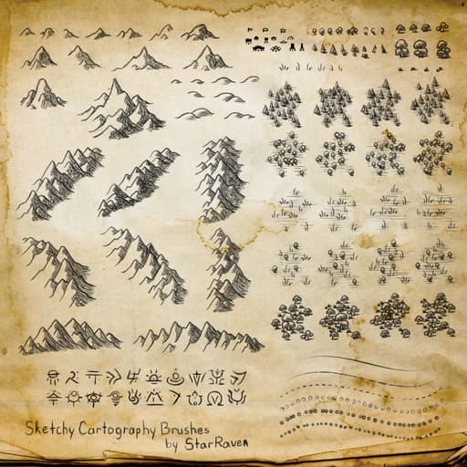 Free Cartography Resources — Photoshop Brushes & Downloads ...