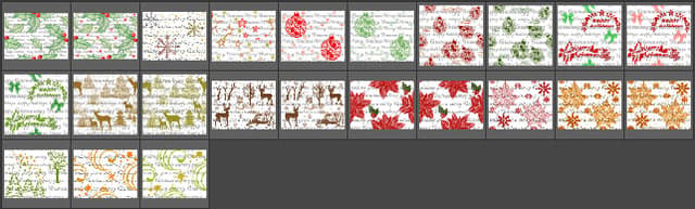Christmas Patterns - Free PAT Download | MyPhotoshopBrushes