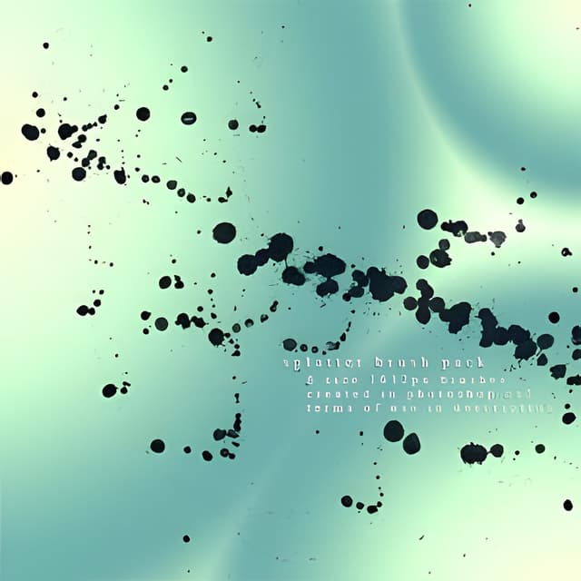Splatter Rbush 6 Free Splatter Brushes - Free ABR Download | MyPhotoshopBrushes