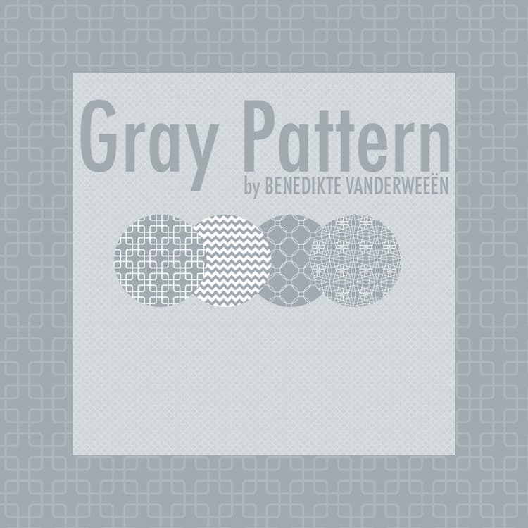 Greyed Out Pattern Gray Pattern - Free PAT Download | MyPhotoshopBrushes