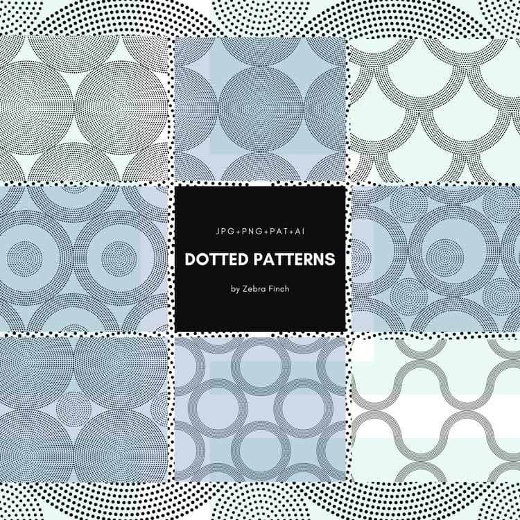 Dotted Free Patterns - Free PAT Download | MyPhotoshopBrushes