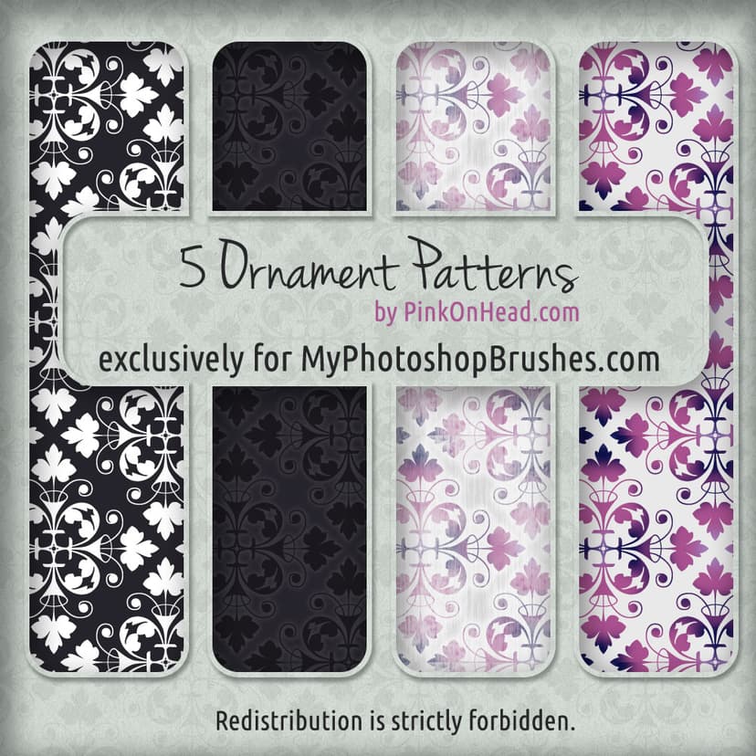 5 Free Ornament Patterns - Free PAT Download | MPB