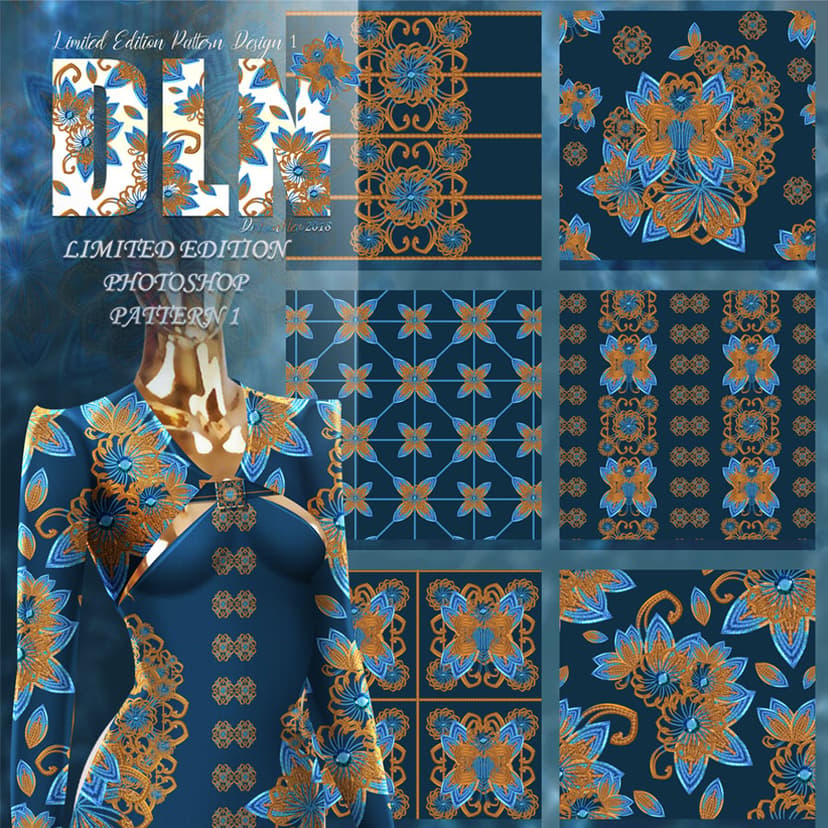 Delonnev Limited Edition Photoshop Pattern 1 - Free PAT Download ...